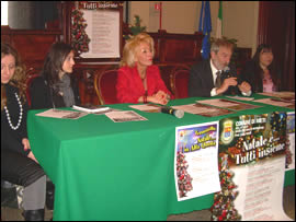 PRESENTATO IN COMUNE IL PROGRAMMA DI "NATALE E'…….TUTTI INSIEME"