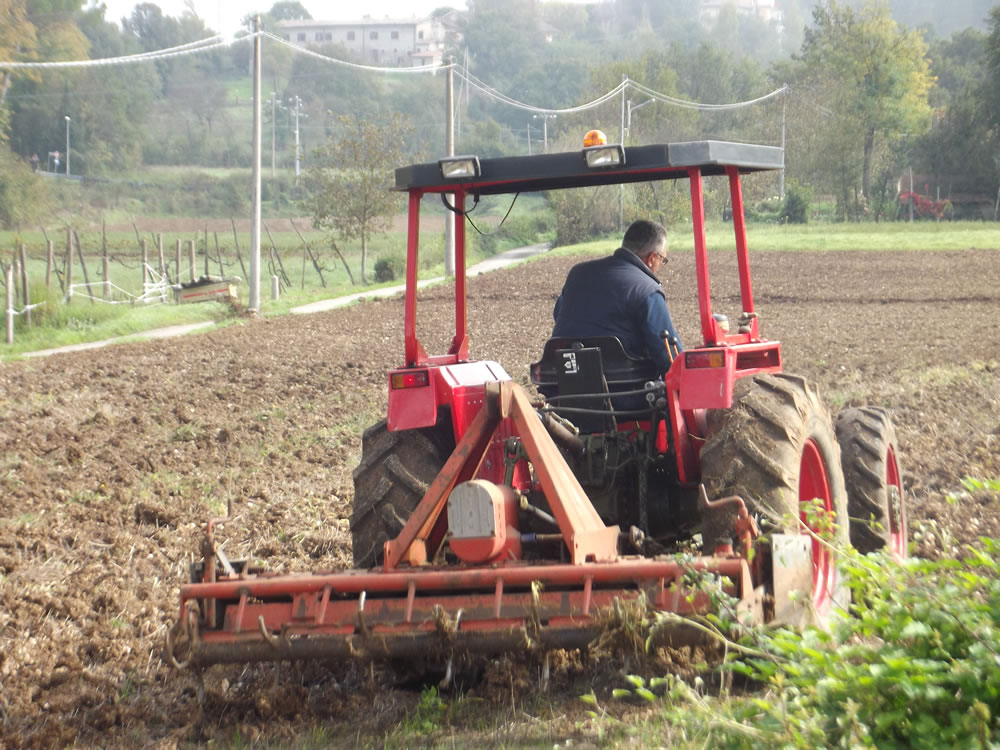 Trattore agricolo