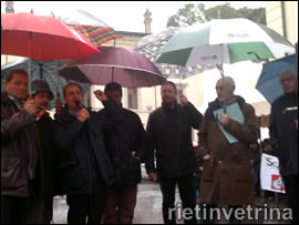 Manifestazione contro manovra Governo Monti