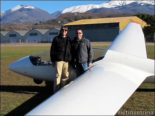 Volo a vela Bianchetti Rieti Di Silvio e Bosco i brimi brevettati del 2012