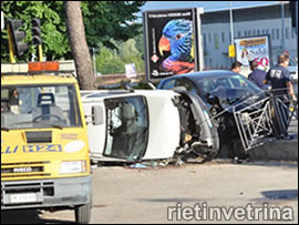 INCIDENTE ALLA ROTATORIA DELLO STADIO, ALLE 5.20 DI QUESTA MATTINA MORTO UN 27ENNE