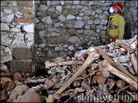 ESPLORATI GLI IPOGEI DELLA CHIESA DI S. MARIA ASSUNTA A FIANELLO