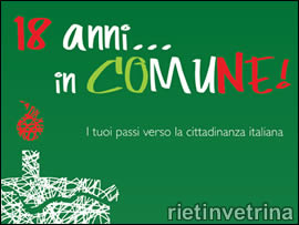IL COMUNE DI RIETI ADERISCE A "18 ANNI… IN COMUNE!"