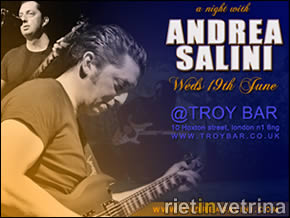 LONDON CALLING… IL REATINO ANDREA SALINI ED IL SUO “MAESTRALE TOUR” A LONDRA…