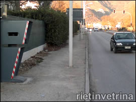 AUTOVELOX IN VIA DI FAZIO, IL LIMITE TORNA A 50 KM/H