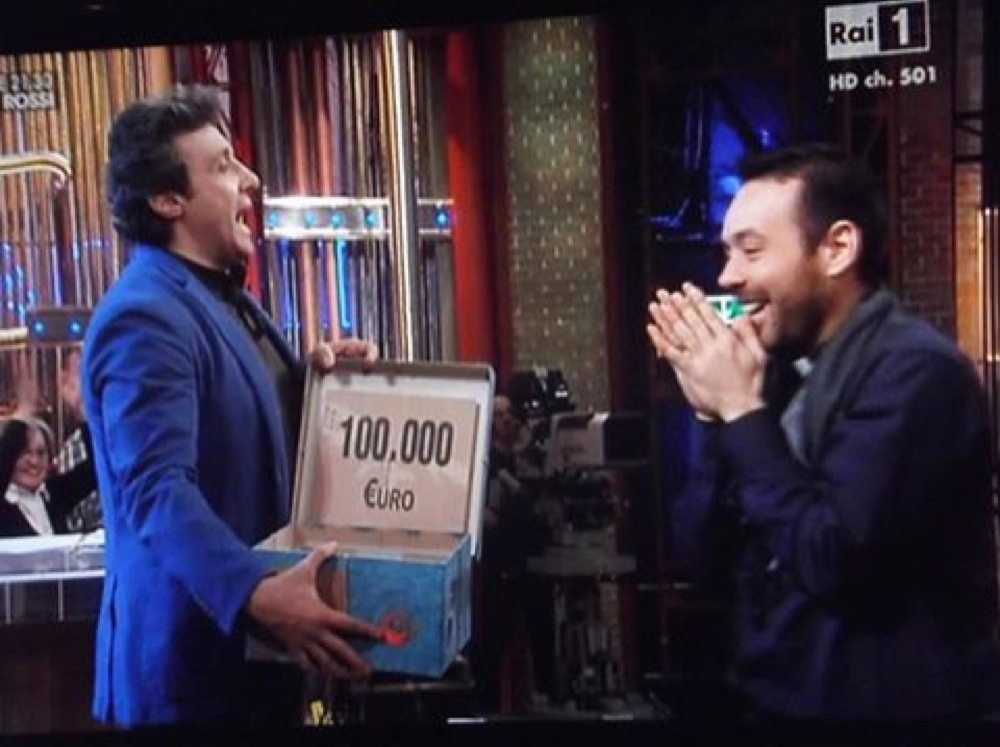 Don Marco vince 100.000 euro ad "Affari Tuoi"