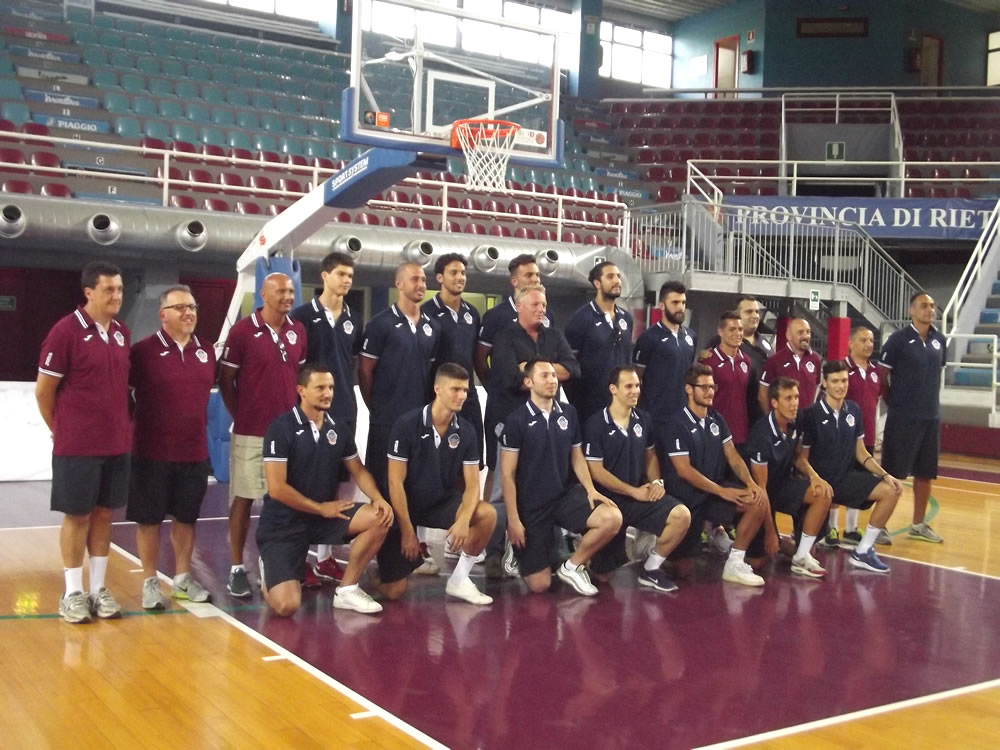 Presentato il roster 2014/2015 della NPC Rieti