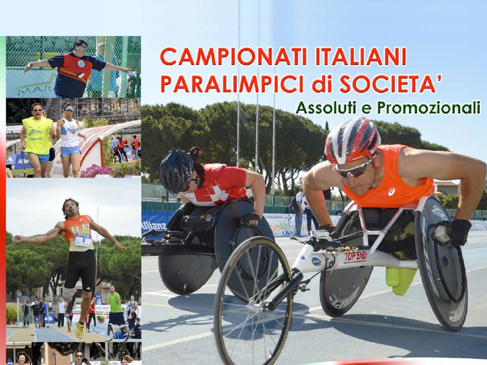 Atletica paralimpica, a Rieti sabato e domenica. In palio gli scudetti tricolore