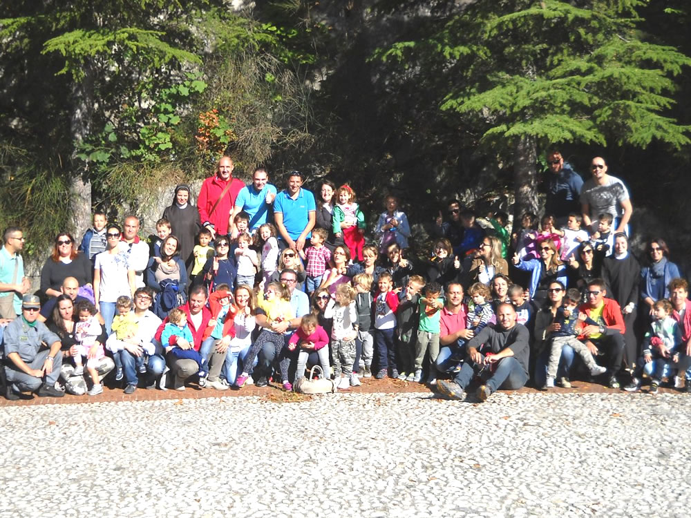La Scuola per l’Infanzia “Maraini” e il CFS al  Santuario S.Giacomo di Poggio Bustone