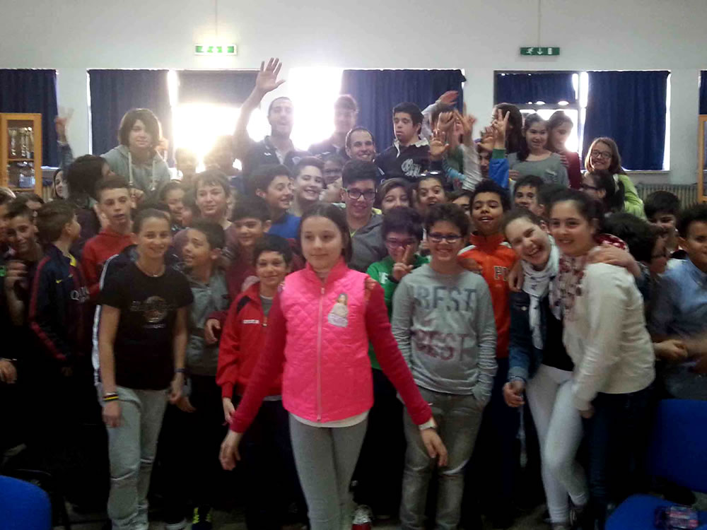 La NPC torna a scuola. Incontro con gli alunni della Sisti