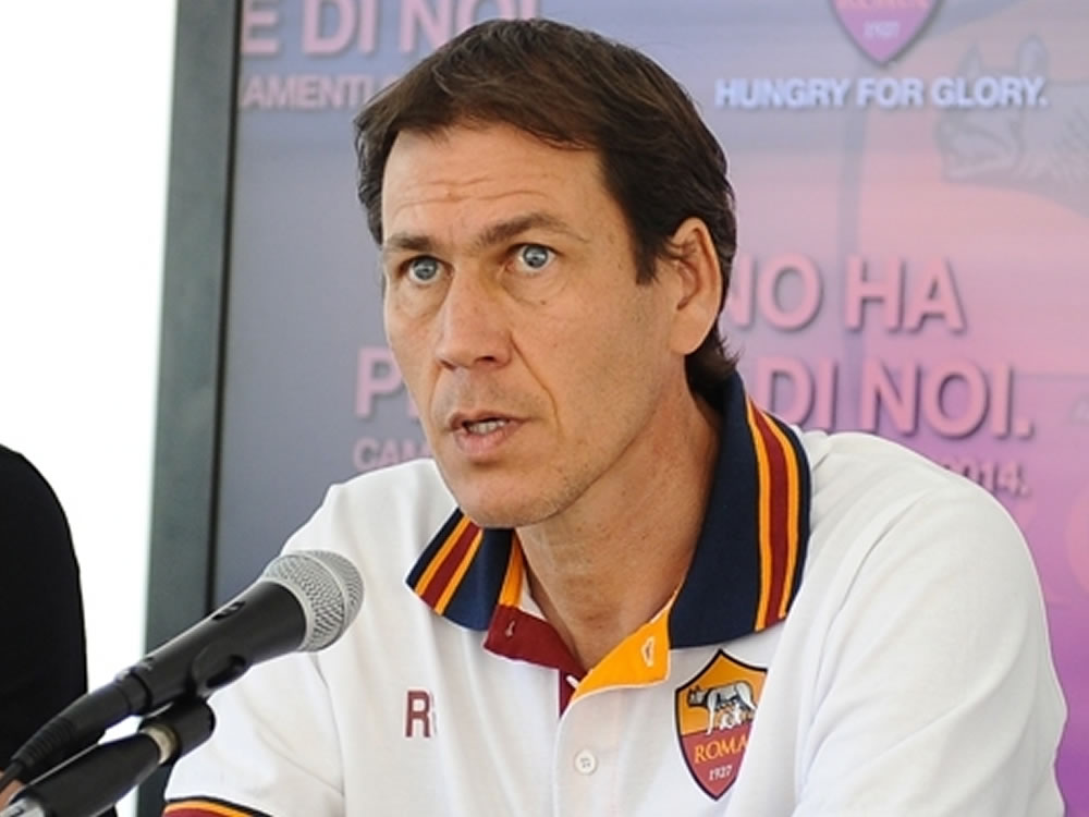 Il Premio Scopigno a Rudy Garcia quale miglior allenatore di serie A 2013/2014