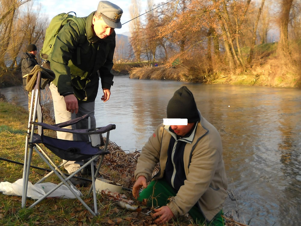 Un pescatore sorpreso dal CFS al Parco Nazionale Monti della Laga. Denunciato