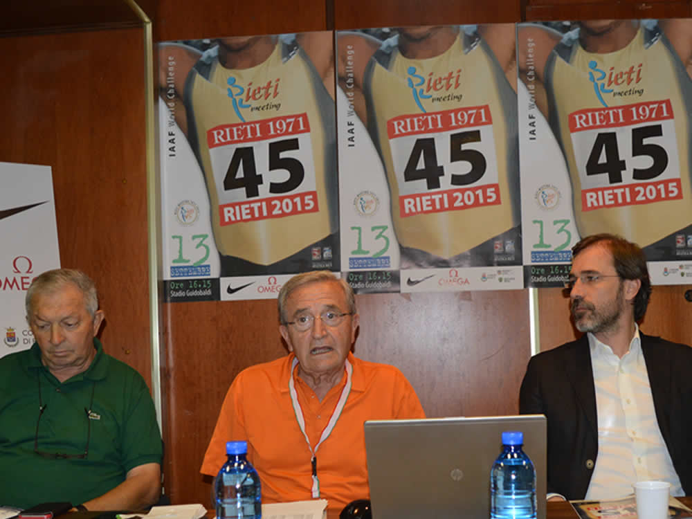 Rietimeeting, tutto pronto per la 45esima edizione. Assente Justin Gatlin