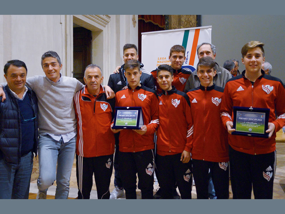 Premio Disciplina vinto da due squadre della A.S.D. Sporting Rieti