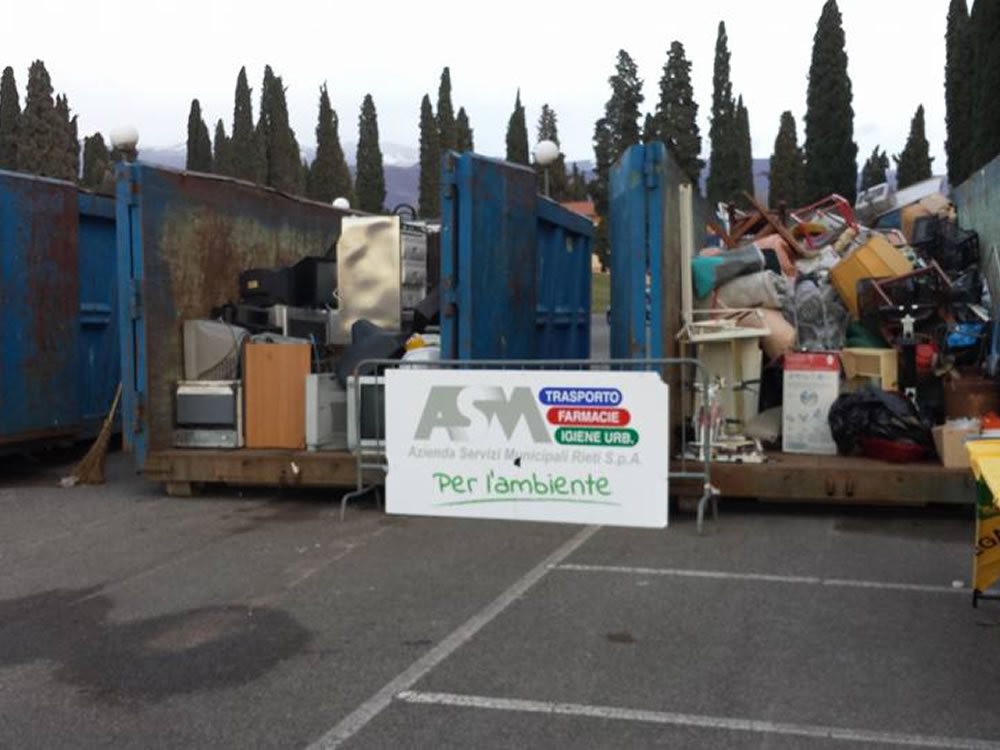 Rieti ricicla. E ti fa bella. Resoconto del 16 e 17 gennaio