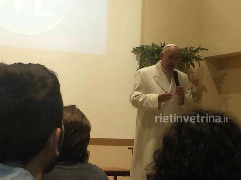 Una visita inaspettata quanto gradita. A presto Francesco!