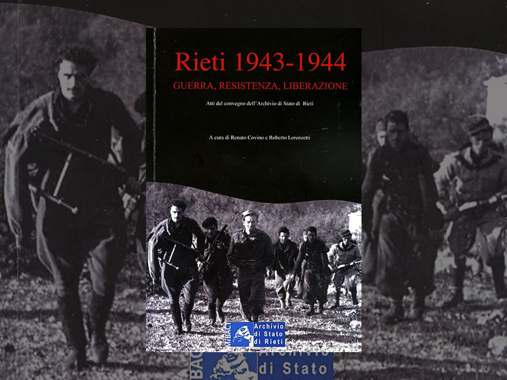 Presentazione del volume "RIETI 1943-1944. GUERRA, RESISTENZA, LIBERAZIONE"