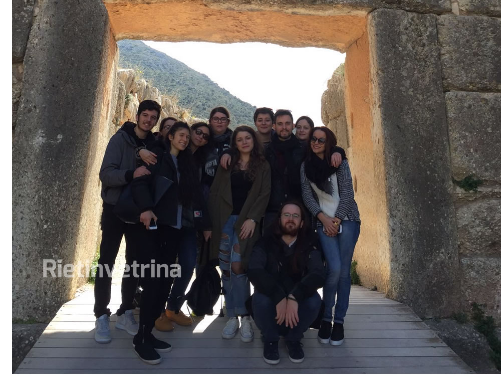 I ragazzi del Conservatorio sono in visita a Micene. Stasera il secondo concerto