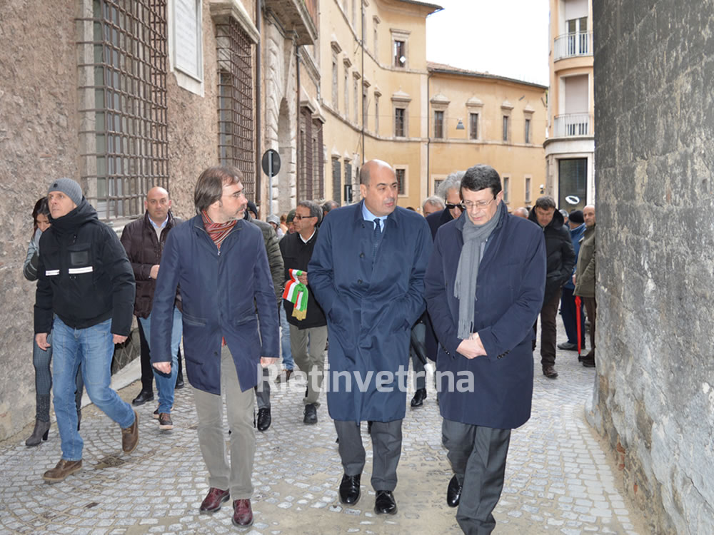 Zingaretti: la Regione investe su Rieti. Crescita economica, agricoltura e infrastrutture