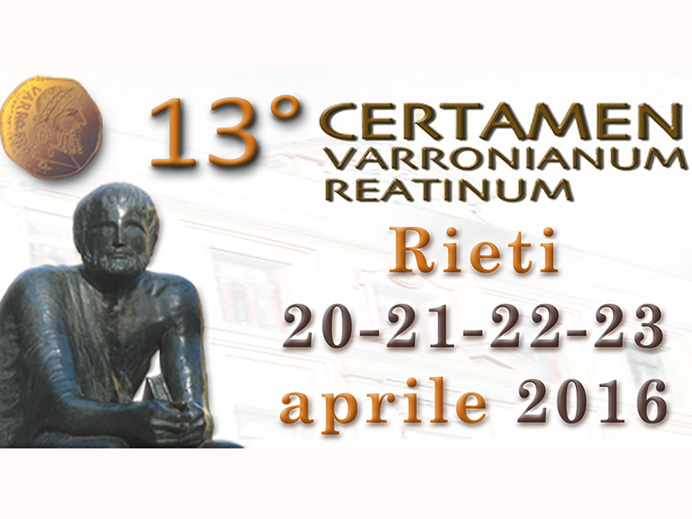 Al liceo Classico “M.T. Varrone “ il 13° Certamen Varronianum Reatinum