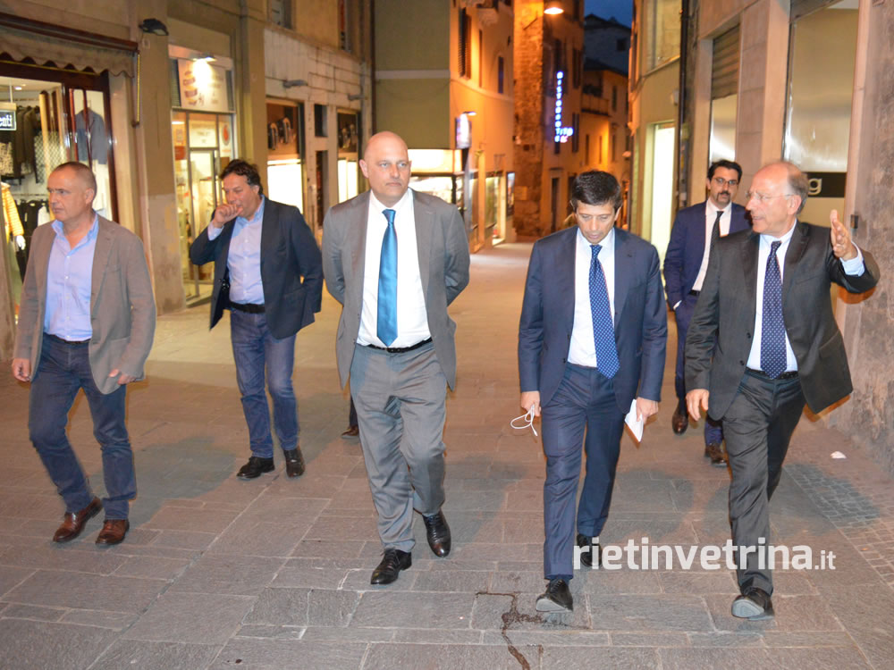 L'On. Maurizio Lupi a Rieti: "Bella città ma va valorizzata"