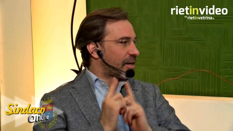 RIETINVIDEO – "Il Sindaco online" rubrica con il Sindaco Petrangeli