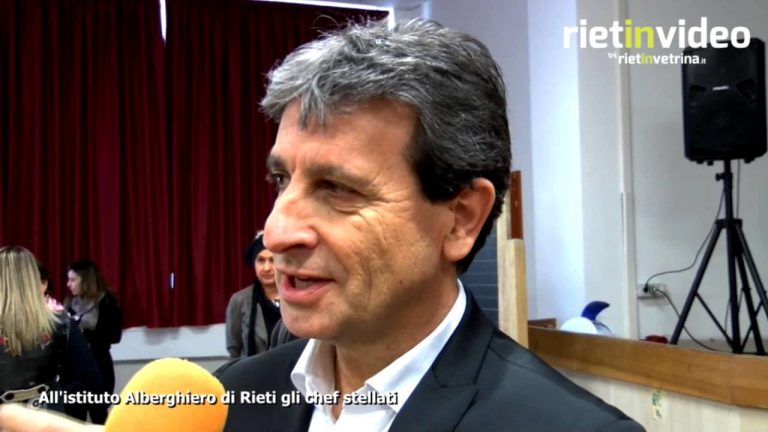 RIETINVIDEO – All’Alberghiero di Rieti gli chef stellati