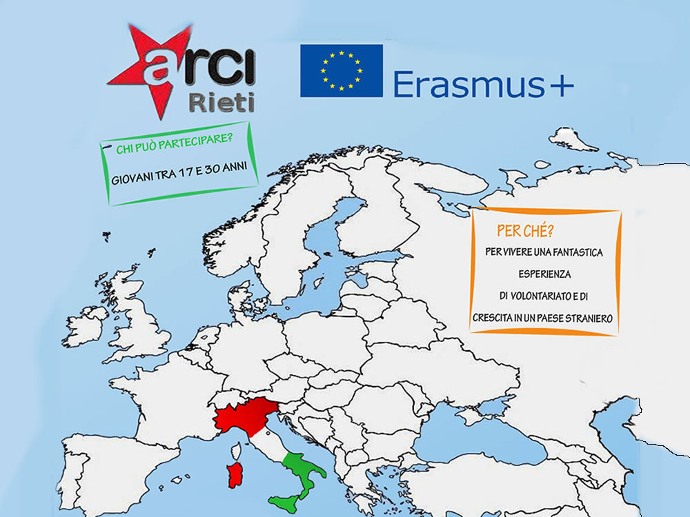 Servizio di Volontariato Europeo Erasmus +
