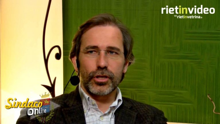 RIETINVIDEO – Quinta puntata di "Il Sindaco online" con Simone Petrangeli