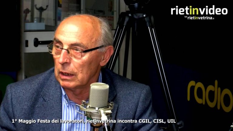 RIETINVIDEO – 1º Maggio Festa dei lavoratori, rietinvetrina ha incontrato CGIL CISL UIL