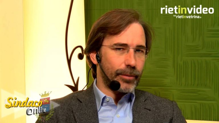RIETINVIDEO – "Il Sindaco online" rubrica del Sindaco Petrangeli