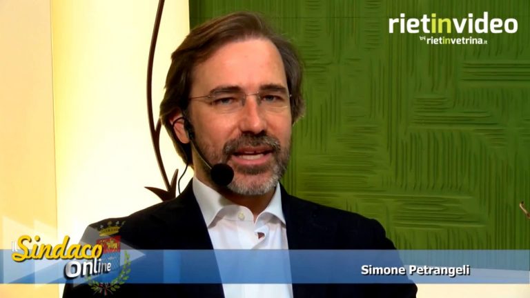 RIETINVIDEO – "Il Sindaco online" rubrica del Sindaco Petrangeli