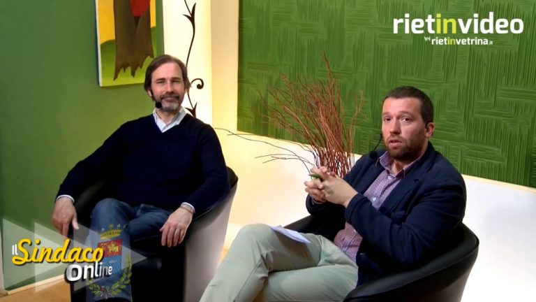 RIETINVIDEO – "Il Sindaco online" rubrica settimanale con il Sindaco Petrangeli