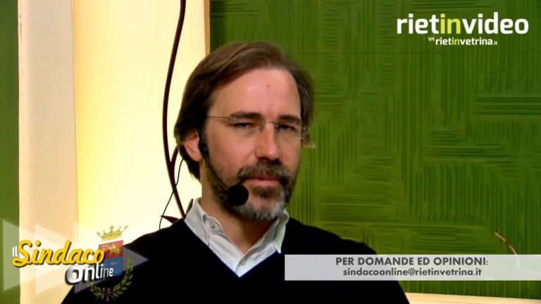 RIETINVIDEO – "Il Sindaco online" Sesta puntata