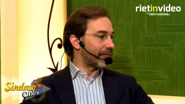 RIETINVIDEO – "Il Sindaco online" Petrangeli su Cittadella dello sport e Giugno Antoniano