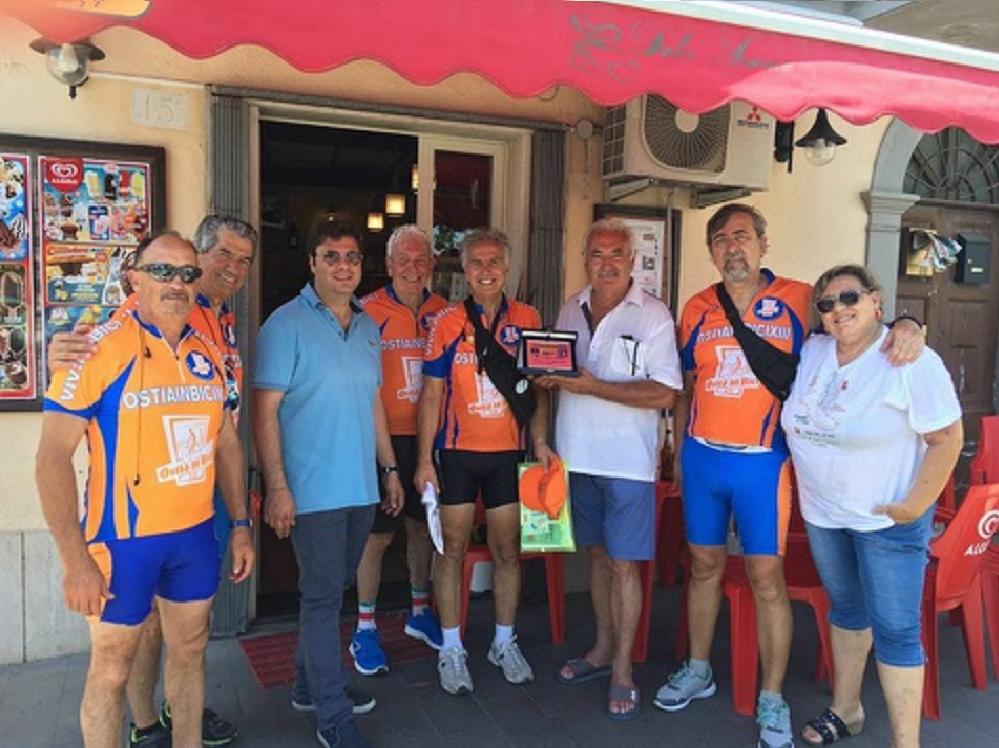 Ciclisti donatori di sangue ospiti a Rieti. Ad accoglierli l'Avis comunale