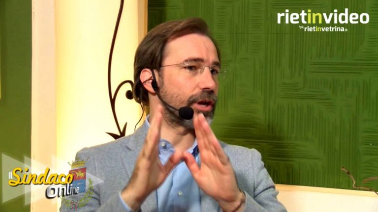 RIETINVIDEO – "Il Sindaco online" Petrangeli su alloggi ERP e lavori pubblici
