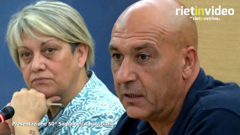 RIETINVIDEO – Presentazione 50ª edizione "Sagra dell’Amatriciana"