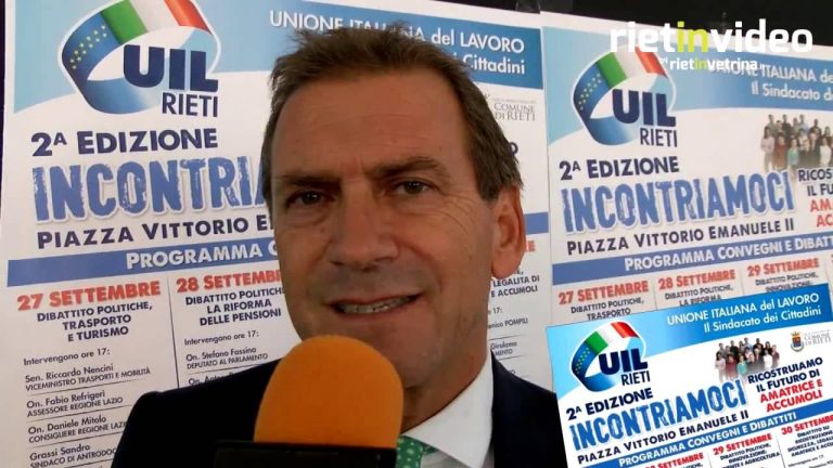 RIETINVIDEO – Ad “Incontriamoci 2016″ protagonisti l’ambiente e l’agricoltura