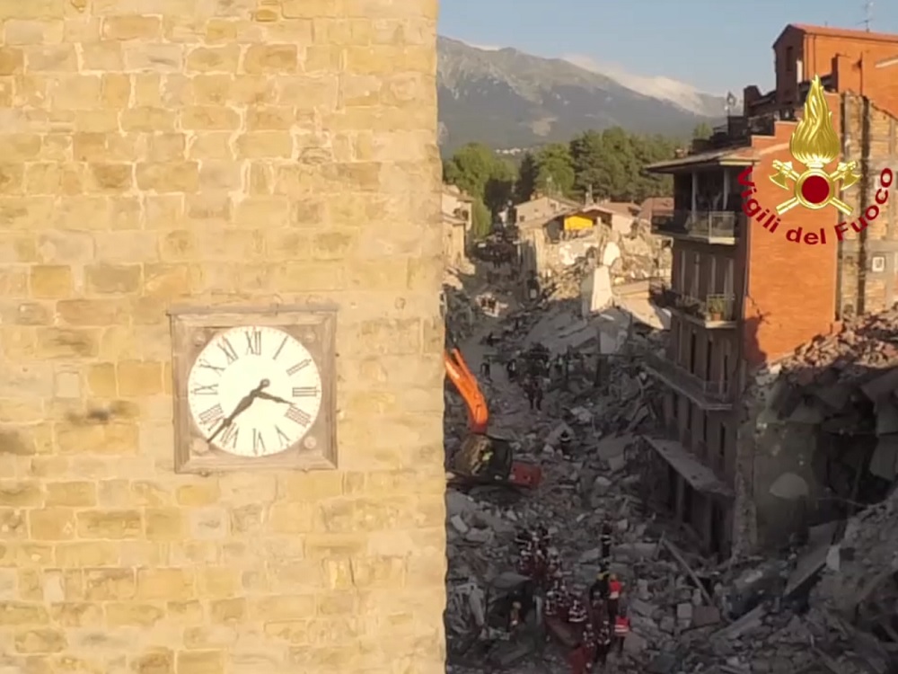 24 settembre – ore 3:36. Un mese dal terremoto che ha distrutto Amatrice e Accumoli