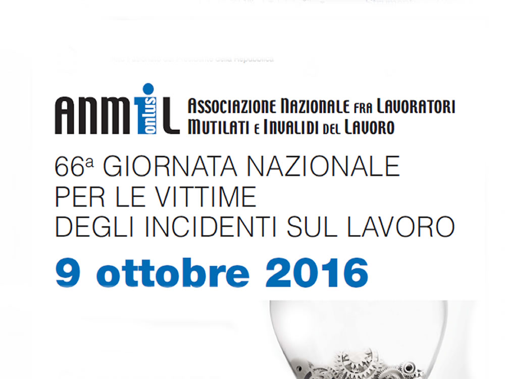 Giornata Nazionale Vittime Incidenti sul Lavoro, ANMIL Rieti celebra la 66ᵃ edizione