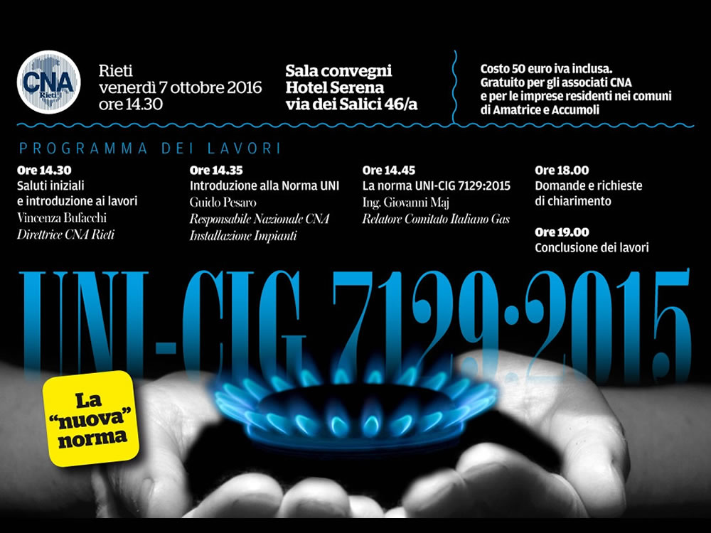 UNI CIG 7129/2015. Le novità per manutentori e installatori