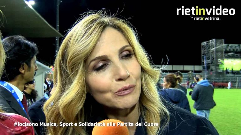 RIETINVIDEO – #iocisono Musica, Sport e Solidarietà alla Partita del Cuore