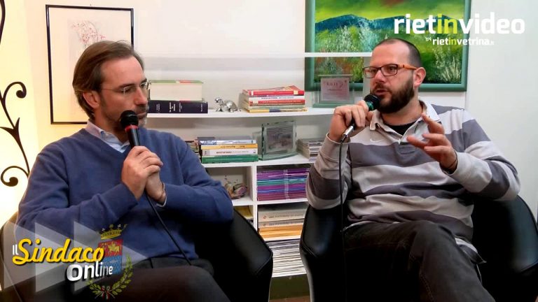 IL SINDACO ONLINE – Bilancio di fine anno del Sindaco di Rieti Petrangeli
