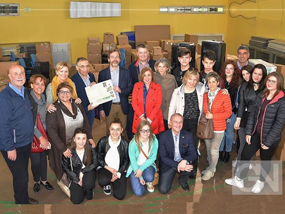 La città tedesca di Nordhorn dona 15.000 euro all'Istituto Savoia di Rieti