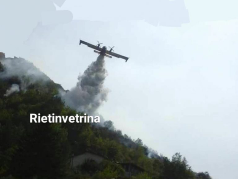 Le fiamme del Giano si spostano verso Vignola e Micigliano