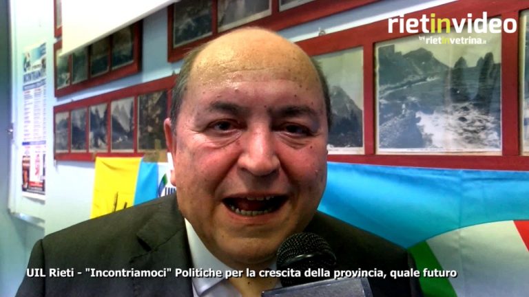 RIETINVIDEO – "Incontriamoci" Politiche per la crescita della Provincia: Quale futuro