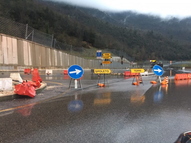 Rieti – Terni, addio rotatoria altezza Valnerina