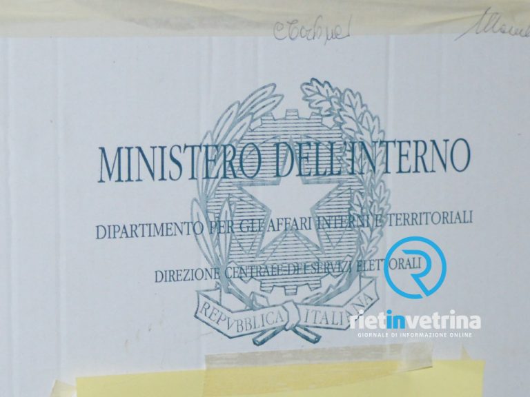Si vota in 10 comuni del reatino. AFFLUENZA DELLE ORE 19