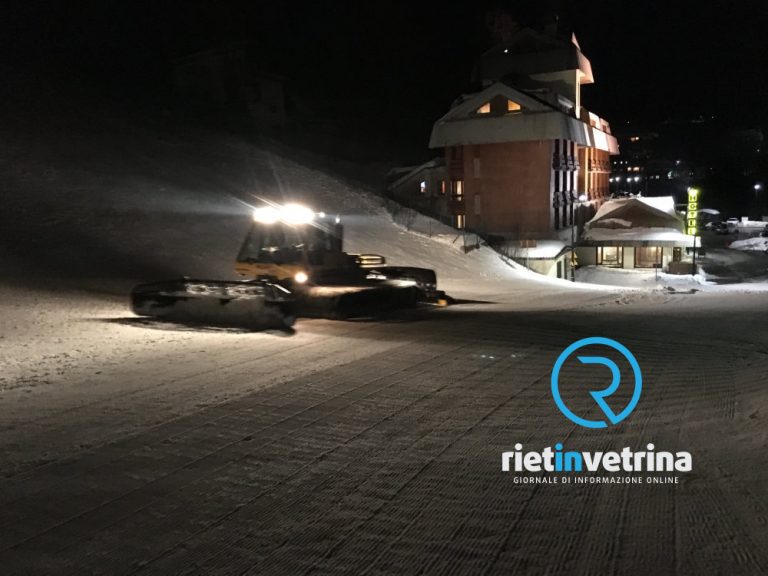 Terminillo, riapre la pista Cinzano: comprensorio pienamente operativo